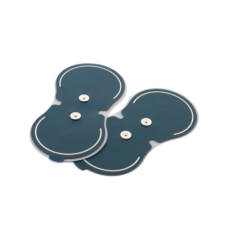 Innovagoods Moonlief Pack de 2 Parches de Recambio para Masajeador Menstrual - Parches Adhesivos de Gel - 13.5x7cm - Color Azul