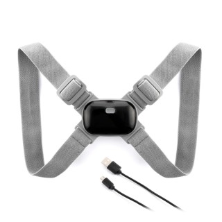 Innovagoods Viback Entrenador de Postura Inteligente - Bateria 400mAh - Aviso por Vibracion - Pantalla LCD - Recargable - Unisex