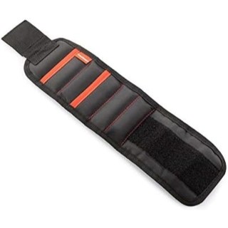 Innovagoods WrisTool Banda Magnetica - Incluye Accesorios - Multifuncion - Cierre con Velcro - 2 Bolsillos - 39x9.5x0.5cm - Colo