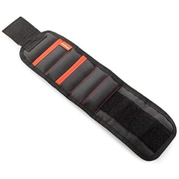 Innovagoods WrisTool Banda Magnetica - Incluye Accesorios - Multifuncion - Cierre con Velcro - 2 Bolsillos - 39x9.5x0.5cm - Colo