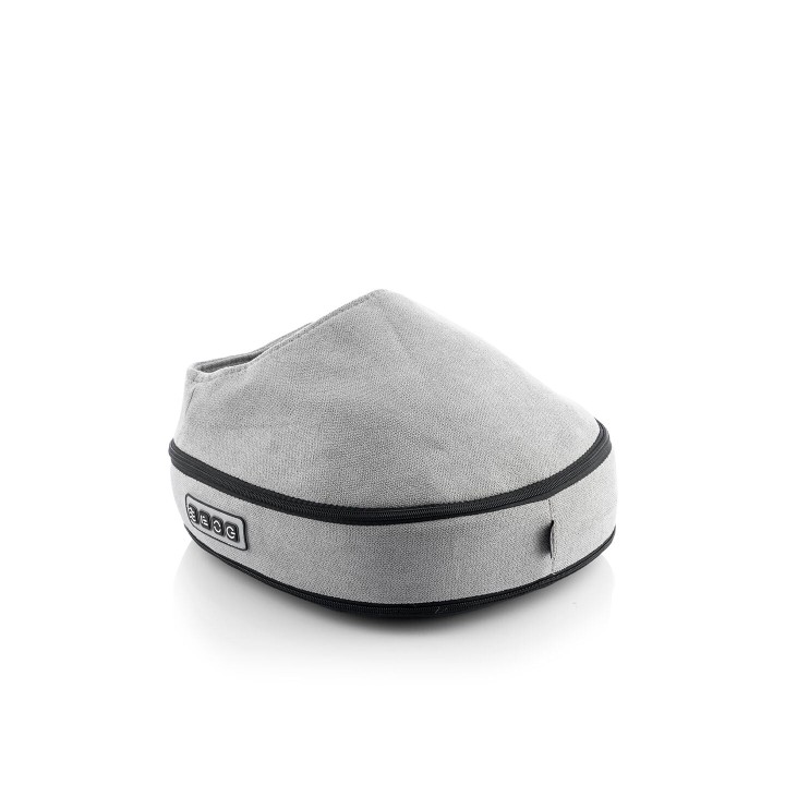 Innovagoods Futsa Masajeador Shiatsu Termico 2 en 1 - 24W - 3 Velocidades - Cable 120cm - Cabezales Rotativos - Apagado Automati