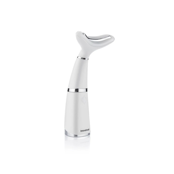 Innovagoods Kinred Reductor de Papada - Bateria 500mAh - Recargable - Fototerapia - Termoterapia - Vibracion - 10x17x4cm - Color