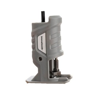 Innovagoods Jrill Adaptador de Sierra de Calar para Taladro - Incluye 3 Hojas de Sierra - Mango Ergonomico Extraible - 10x14x14c