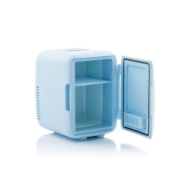 Innovagoods Mini Nevera para Cosmeticos - 48W - Capacidad 4L - Cable Extraible de 1.75m - Temperatura Regulable - Funcion Calor