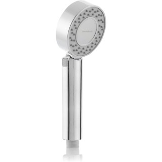 Innovagoods Xawara Alcachofa de Ducha con Dispensador de Jabon - 3 Posiciones - Multifuncion - 8.5x24.5x3.3cm - Color Plateado