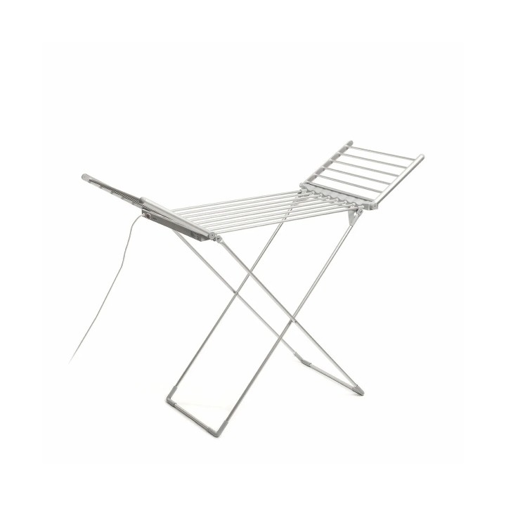 Innovagoods Drywing Tendedero Electrico Plegable con Alas - 230W - 20 Barras - Soporta hasta 15kg - Cable 140cm - Temperatura ha