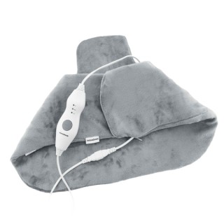 Innovagoods Sholkad Almohadilla Electrica para Cuello y Hombros - 70W - Cable 230cm - Funcion Calor - Apagado Automatico - Contr