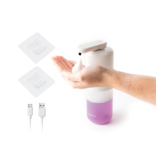 Innovagoods Bitefom Dipensador de Jabon en Espuma Automatico - Bateria 1200mAh - Deposito de 350ml - IPX5 - Recargable - Sistema