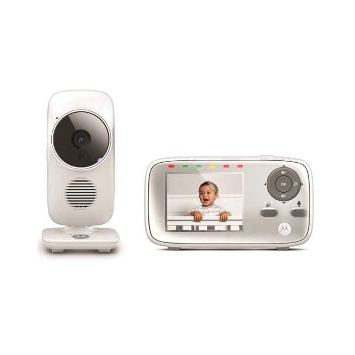 Motorola Nursery VM483 Vigilabebes con Camara - Vision Nocturna - Comunicacion Bidireccional - Pantalla 2