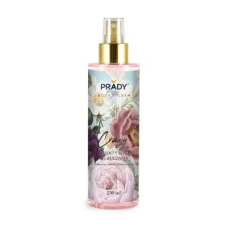 Prady Body Splash Crazy - Frasco de 250 ml - Spray Pulverizador