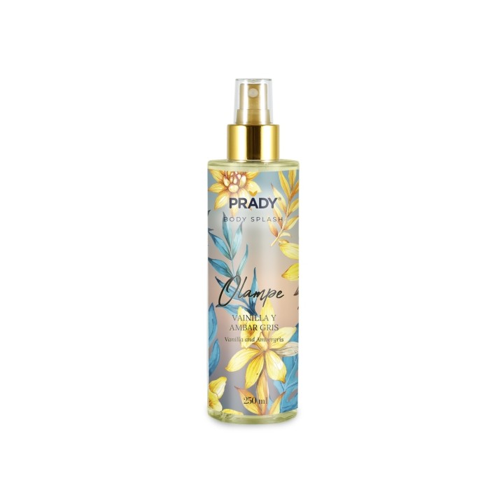 Prady Body Splash Olampe - Frasco de 250 ml - Spray Pulverizador