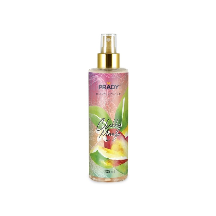 Prady Body Splash Chekky Mango - Frasco de 250 ml - Spray Pulverizador