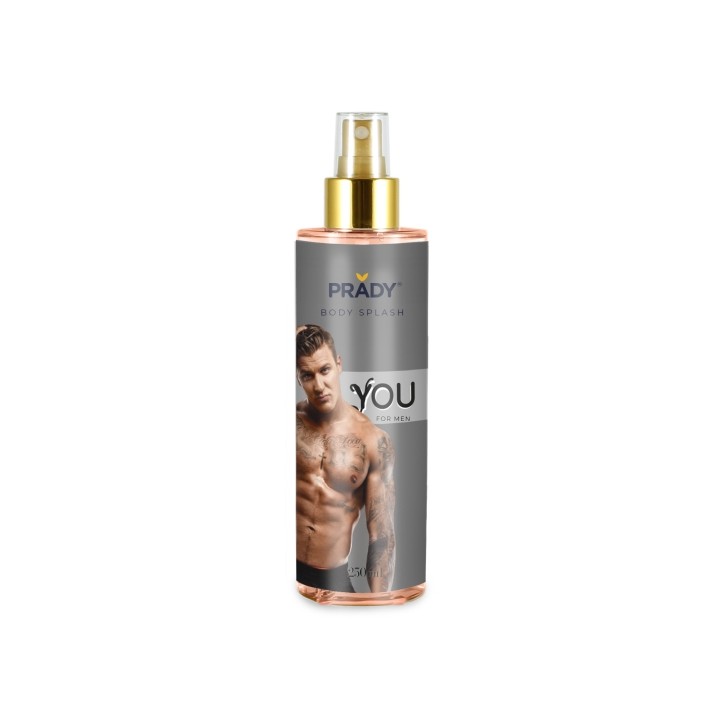 Prady Body Splash You - Frasco de 250 ml - Spray Pulverizador