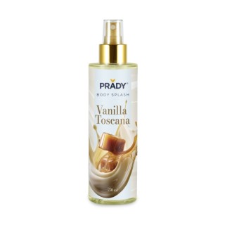 Prady Body Splash Vanilla Toscana - Frasco de 250 ml - Spray Pulverizador