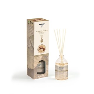 Prady Ambientador Mikado Crema de Avellanas - Frasco de Cristal 100 ml y Varitas Difusoras