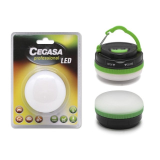 Cegasa Profesional Linterna de 5 LED 30lm - Gancho para Colgar - 5 Modos de Iluminacion - Resistente a Golpes y Agua IP44 - Fun
