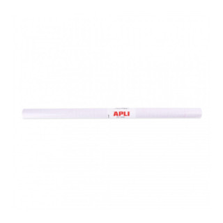 Apli Rollo de Polipropileno Transparente 1.5x0.50m - Adhesivo Reposicionable - Sistema Easy Peel - Cuadricula de Precision - Al