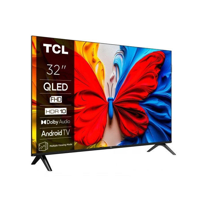 TCL 32S5K Televisor Smart TV 32" QLED FullHD HDR 10 Android TV - WiFi