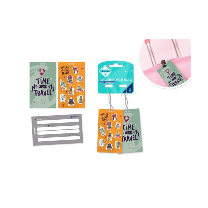 Bismark Pack con 2 Tarjetas Identificativas - 2 Diseños Diferentes