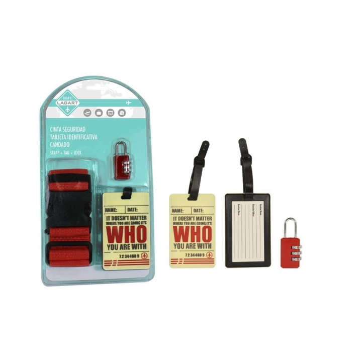 Lagart Pack con Cinta para Cierre de Maleta