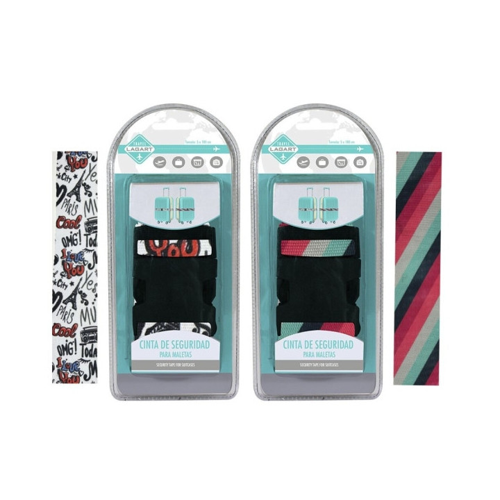 Lagart Cinta para Cierre de Maleta - 2 Diseños Aleatorios