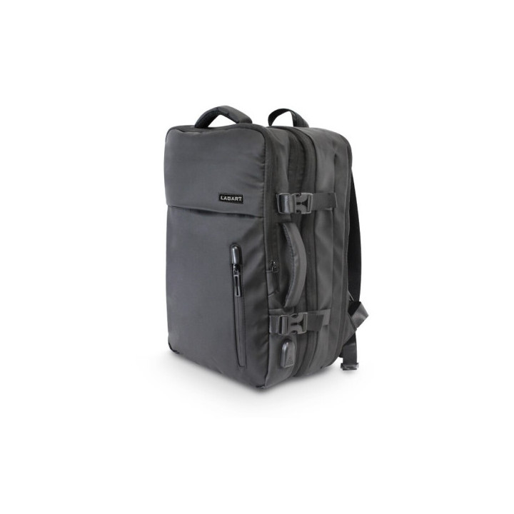Lagart Mochila/Maletin Ejecutiva de Viaje 20L Extensible a 40L - Medidas 40x29x20cm - Poliester Oxford 900D Resistente al Agua