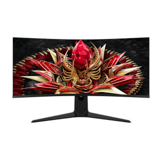 TCL 34R83Q Monitor 34" Curvo MiniLED 21:9 - Ultra WQHD - 170Hz - Respuesta 1ms - Luz Ambiental - Vesa 100x100 - Color Blanco