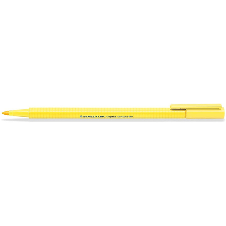 Staedtler Triplus Textsurfer 362 Rotulador Fluorescente - Punta Biselada 1 - 5mm Aprox - Tinta Base de Agua - Color Amarillo Cl