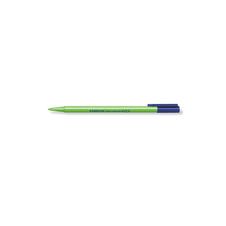 Staedtler Triplus Textsurfer 362 Rotulador Fluorescente - Punta Biselada 1 - 4mm Aprox - Tinta Base de Agua - Color Verde