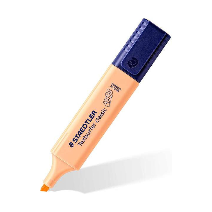 Staedtler Textsurfer Classic 364 Pastel Marcador Fluorescente - Punta Biselada - Trazo entre 1 - 5mm - Tinta con Base de Agua -