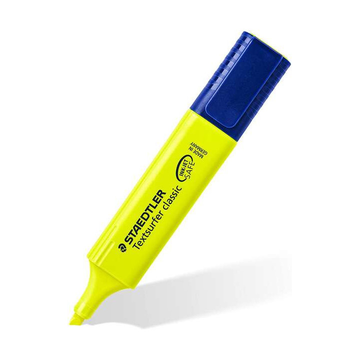 Staedtler Textsurfer Classic 364 Marcador Fluorescente - Punta Biselada - Trazo entre 1 - 5mm - Tinta con Base de Agua - Color