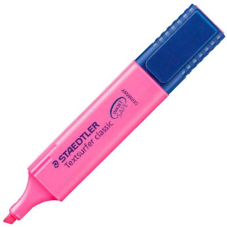 Staedtler Textsurfer Classic 364 Marcador Fluorescente - Punta Biselada - Trazo entre 1 - 5mm - Tinta con Base de Agua - Color