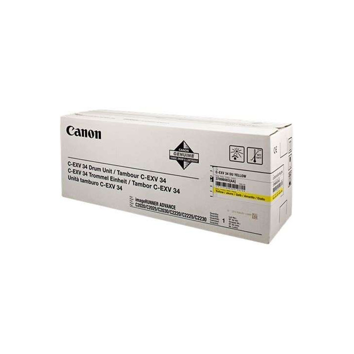 Canon CEXV34 Amarillo Tambor de Imagen Original - 3789B003 (Drum)