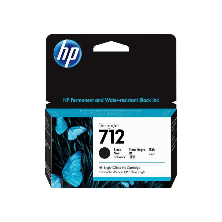 HP 712 Negro Cartucho de Tinta Original - 3ED70A