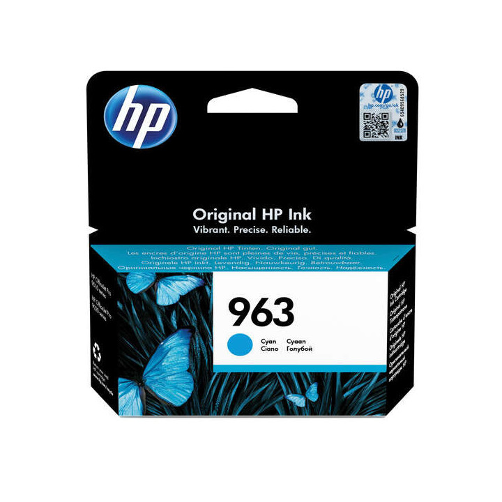 HP 963 Cyan Cartucho de Tinta Original - 3JA23AE