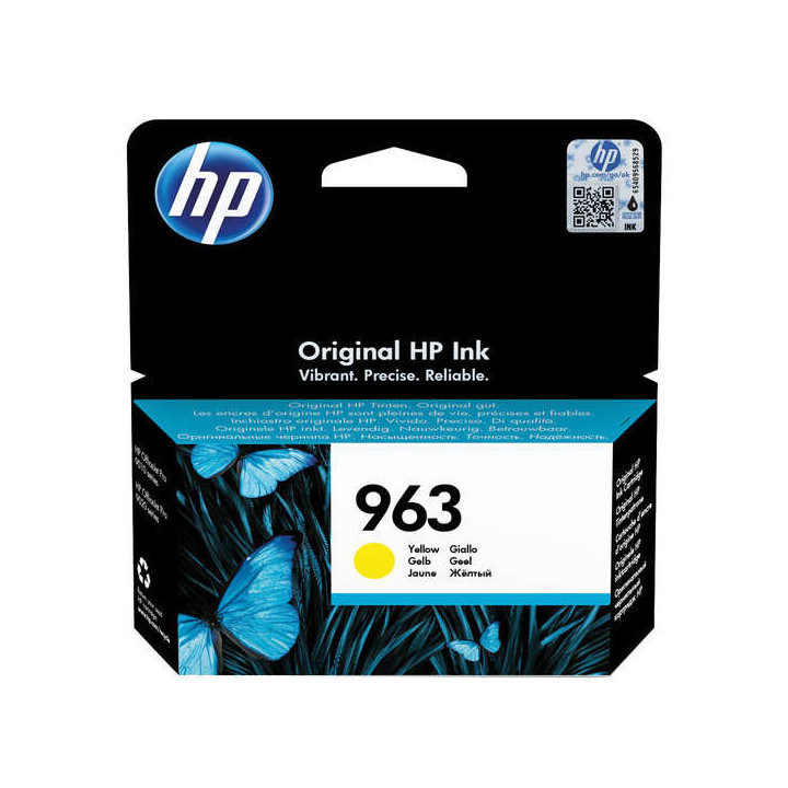 HP 963 Amarillo Cartucho de Tinta Original - 3JA25AE