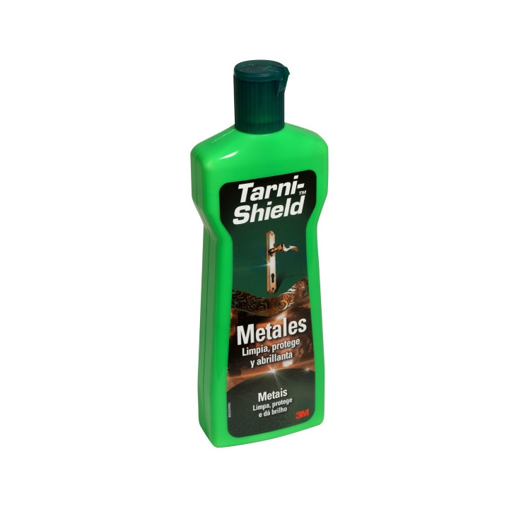 3M Tarni-Shield Liquido Limpia Metales - Previene Oxidacion y Corrosion - 250ml - Color Transparente