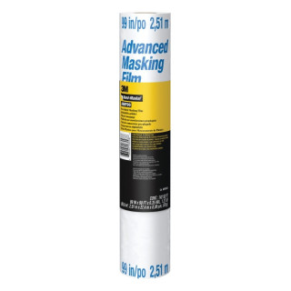 3M Hand-Masker Film para Enmascarar - 2.51x27.4m - Color Azul/Blanco