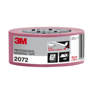 3M Cinta de Enmascarar - 48mm x 50m - Color Rosa