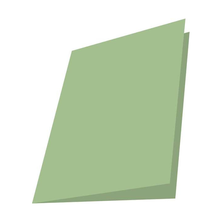 Mariola Pack de 50 Subcarpetas de Cartulina 180gr - Formato Folio - Ranura para Fastener - Color Verde