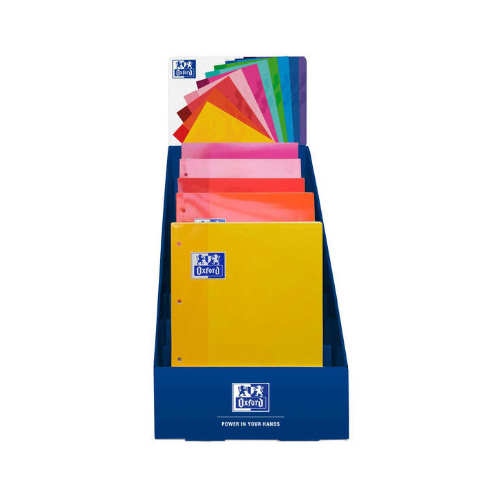 Oxford School Recambio Color1 - Encolado 5x5 - Colores Calidos - Ideal para Estudiantes