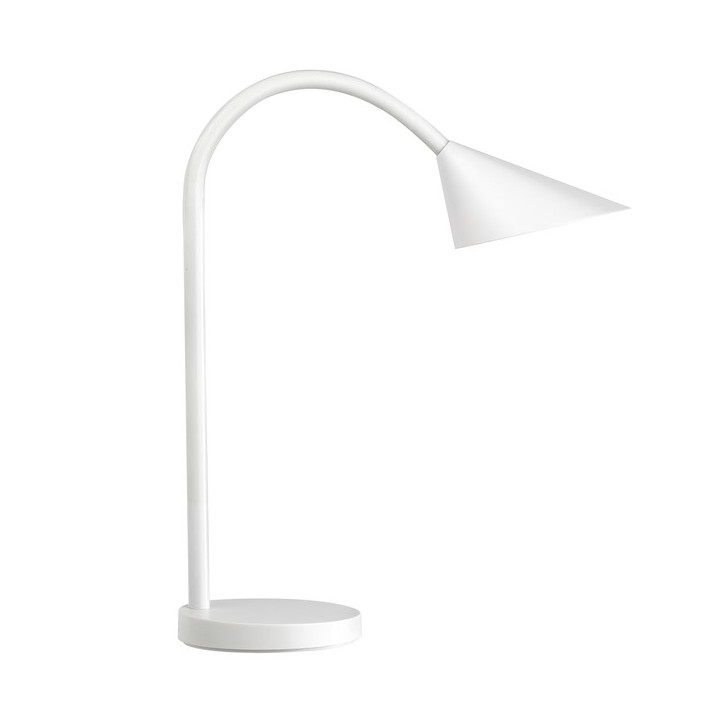 Unilux Lampara de Escritorio LED Sol - Luz LED Brillante - Diseño Moderno y Elegante - Regulable en Intensidad - Ahorro de Ene