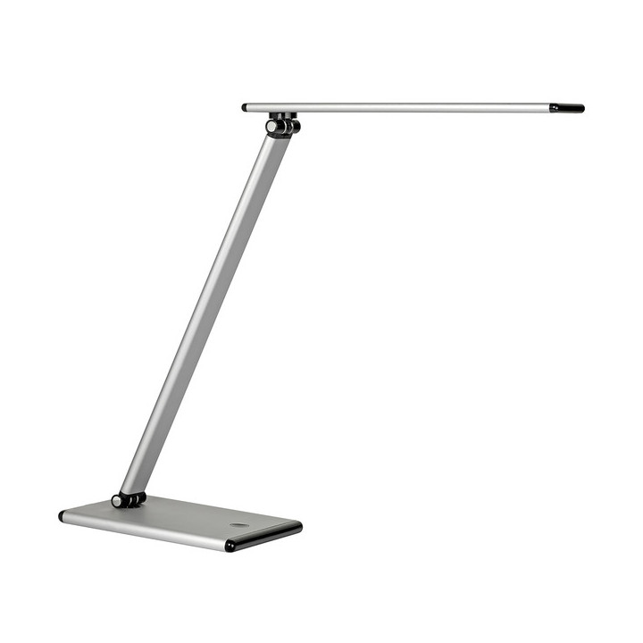 Unilux Lampara de Escritorio LED Terra - Iluminacion LED de Bajo Consumo - Diseño Moderno y Elegante - Brazo Flexible para Aju
