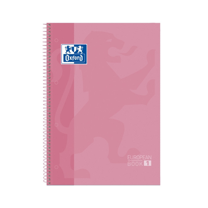 Oxford School Classic A4+ Europeanbook - Tapa Extradura - 80 Hojas - Color Rosa Chicle