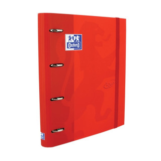 Oxford Touch A4+ Europeanbinder - Tapa Extradura Resistente - Lomo de 45mm - Anillas de 4Dx35mm - Incluye Recambio 5x5 - Color