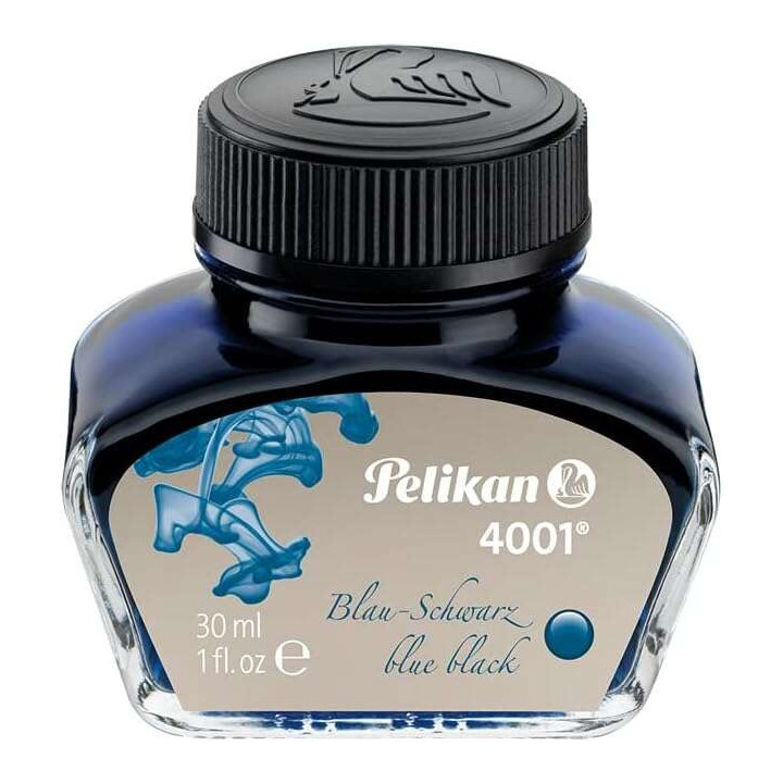 Pelikan Tinta 4001 No.78 - Frasco 30ml - Asegura el Perfecto Funcionamiento de la Estilografica - Color Azul/Negro