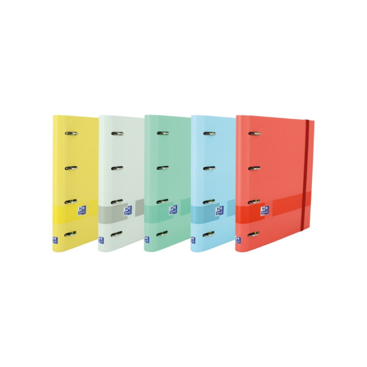 Oxford & You A4+ Europeanbinder - Tapa Extradura Resistente - Lomo de 45mm - Anillas 4Dx35mm - Recambio 5x5 - Pizarra Write & E