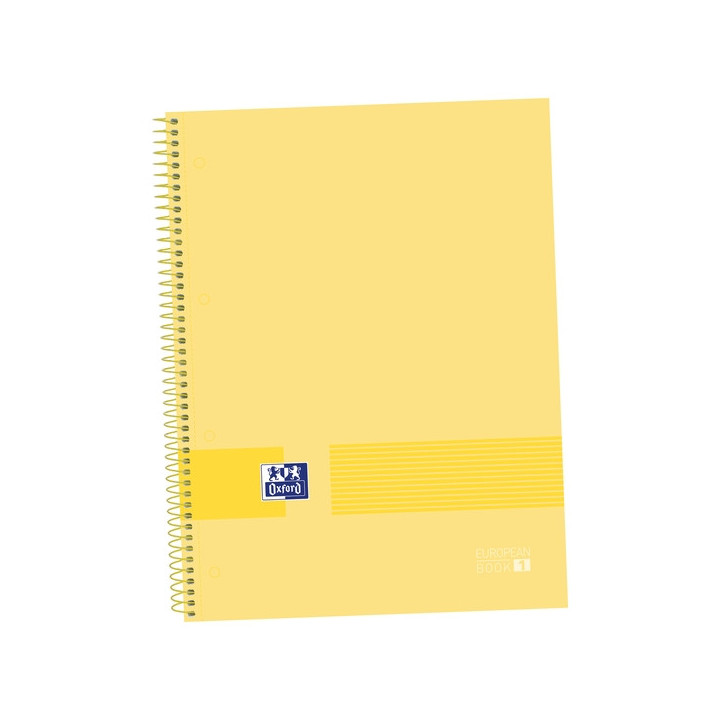 Oxford & You Europeanbook A4+ Tapa Extradura - Cuaderno de 80 Hojas - Tamaño A4+ - Diseño Banana