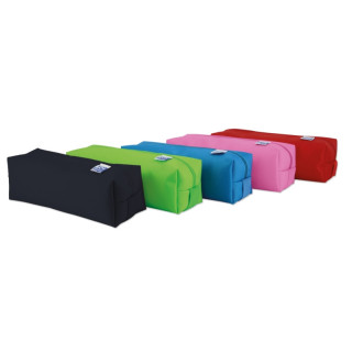 Oxford Kangoo Kids Estuche Cuadrado Grande - Poliester Resistente - Colores Surtidos