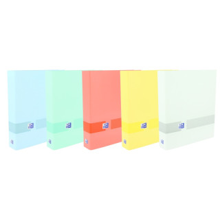 Oxford & You A4+ Carpeta de 4 Anillas D 40mm - Tamaño A4+ - Capacidad para 450 Hojas - Tapa Extradura - Lomo de 60mm - Colores